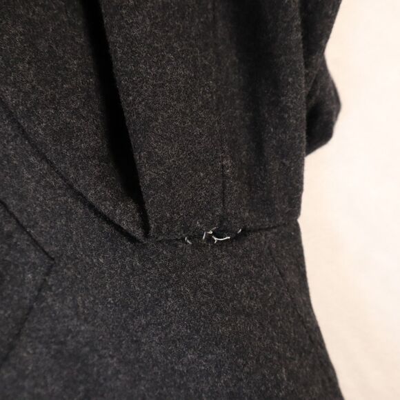 Thom Sweeney Men's 36 (EU46) Double Breasted Wool Blazer Sport Coat Gray Italy - Picture 2 of 15